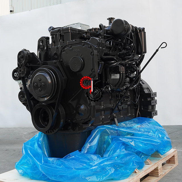 Дизельный двигатель 6D114 Complete engine Komatsu 6d114 для фронтального погрузчика