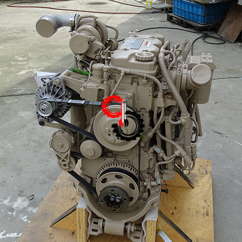 КОЛЕСНЫЙ ЭКСКАВАТОР 121HP@2200PRM CM850 4.5L CPL8754 73118810 Дизельный двигатель QSB4.5 Cummins QSB 4.5 для PW140 PW160