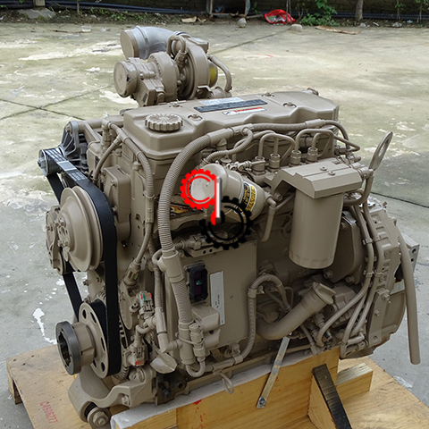КОЛЕСНЫЙ ЭКСКАВАТОР 121HP@2200PRM CM850 4.5L CPL8754 73118810 Дизельный двигатель QSB4.5 Cummins QSB 4.5 для PW140 PW160