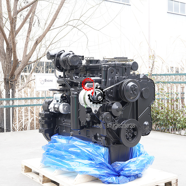 SAA6D114E-3 Двигатель Komatsu QSC8.3 6D114-3 для гусеничного бульдозера D65PX