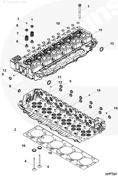 Крышка цилиндра