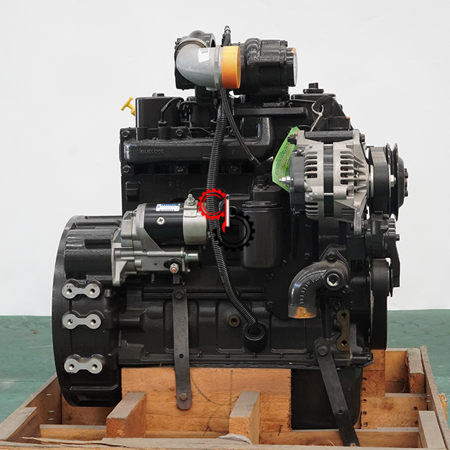 Cummins Дизельный двигатель 4BTAA3.9 125 л.с. 4BTAA3.9-C125 Двигатель в сборе 4BT