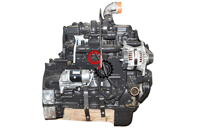 Дизельный двигатель QSB4.5-C110 в сборе