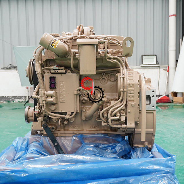 130 л.с., 457 фунтов-футов @ 1500 CM850 CPL8756 4,5 л Cummins двигатель QSB QSB4.5 для компактора CC424 CP274 SR10 