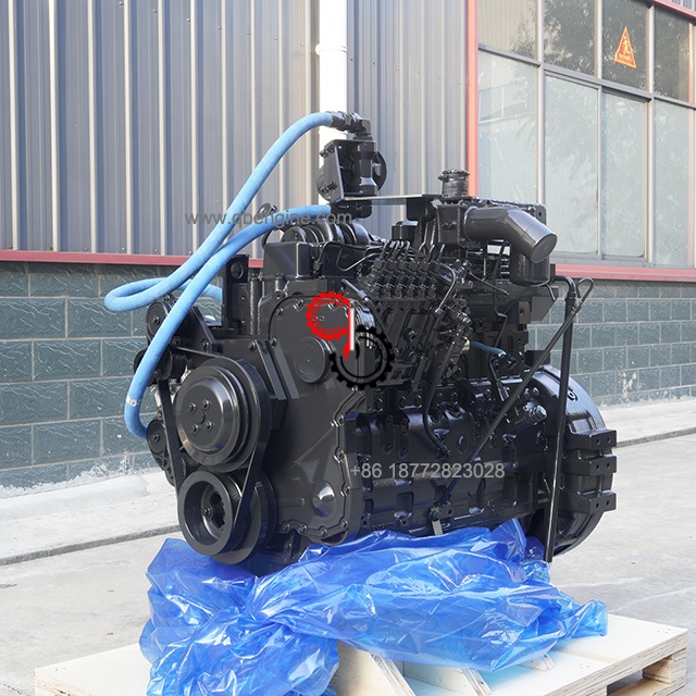 Двигатель SAA6D114E-2 Cummins SAA6D114 6D114 для гидравлического экскаватора Komatsu PC300-7