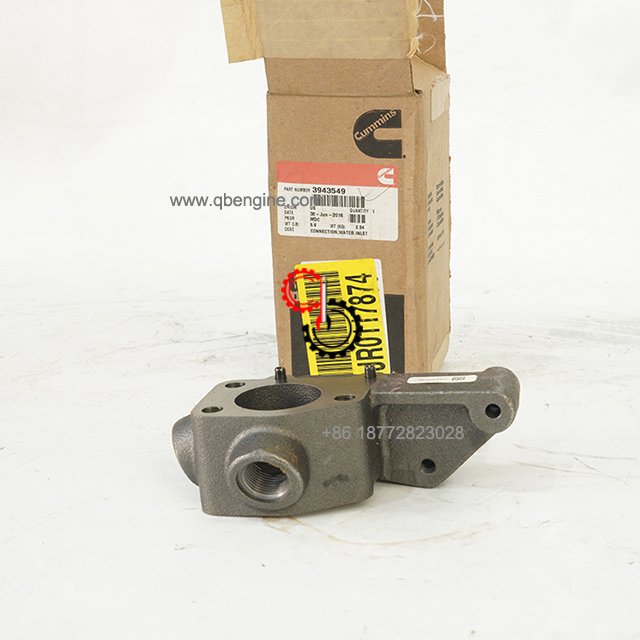 3943549 QSB6.7 Соединение для подачи воды, оригинальное Cummins QSB4.5