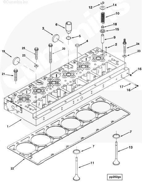 Крышка цилиндра