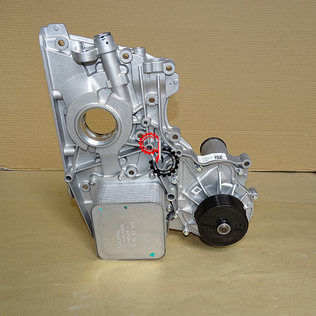 Cummins Запасные части двигателя ISF Модуль масляного радиатора 5269790 5273772 5474753 5302884