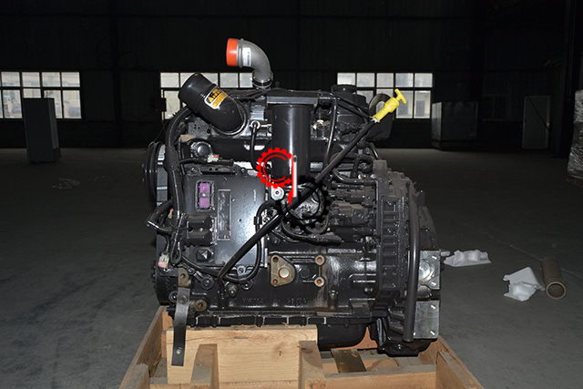Дизельный двигатель QSB4.5-C110 в сборе