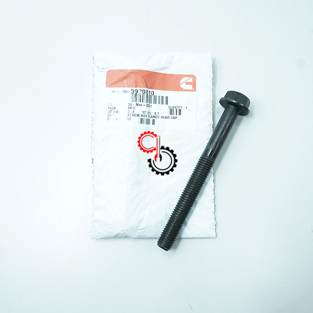 Запасные части машинного двигателя Cummins Винт с шестигранной головкой и фланцевой головкой 3970810 Cummins ISL QSL 3970810