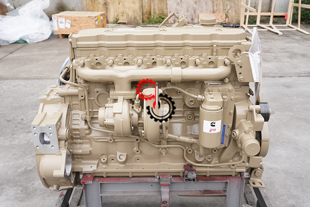 Дизельный двигатель 260 л.с. при 2200 об/мин CM2850 CPL8610 QSB6.7-C260 Cummins для ГИДРАВЛИЧЕСКОГО ГУСЕНИЧНОГО ЭКСКАВАТОРА TC210 TC225 TC240 ZGB210