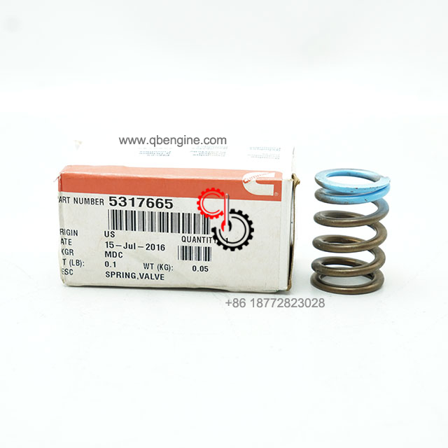 5317665 Оригинальные детали двигателей Cummins ISB Racing Valve Spring QSB