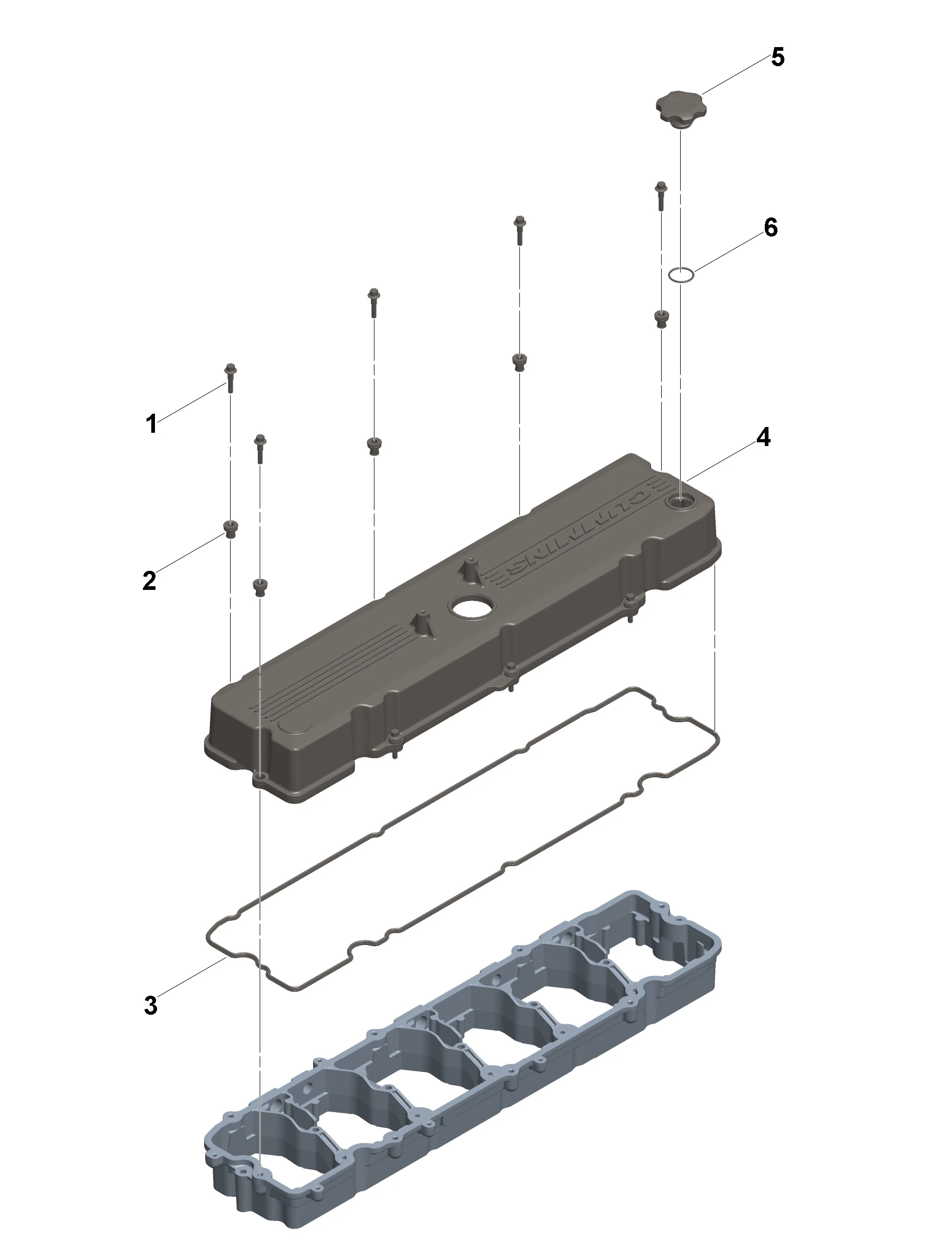 Крышка клапана