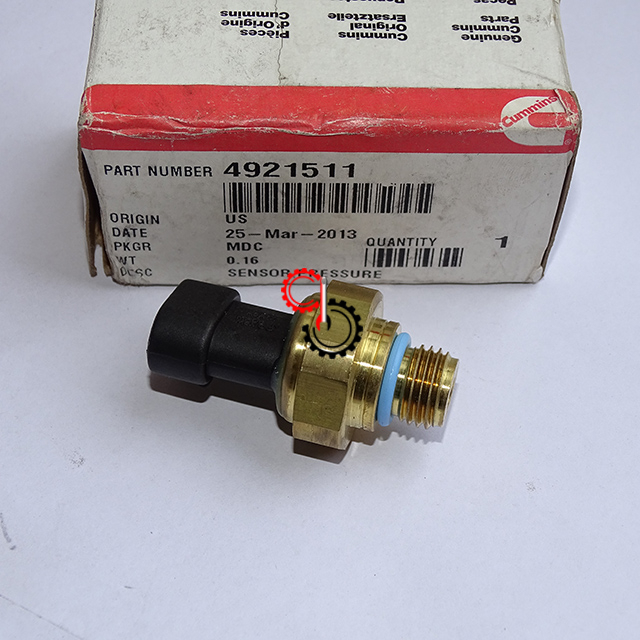 Детали двигателя экскаватора Cummins Датчик давления ISLGAS 4921511 4088390 4326849 