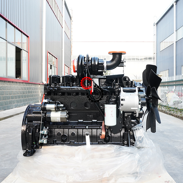 180hp 190hp 205hp 6BTAA5.9 Полный двигатель Dongfeng Cummins 6bt 5.9 24v 6btaa Дизельный двигатель