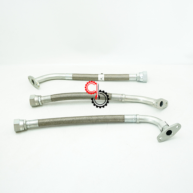  Cummins ISM QSM M11 Маслосливное соединение турбокомпрессора 3328640 4312004 3899508 4022942