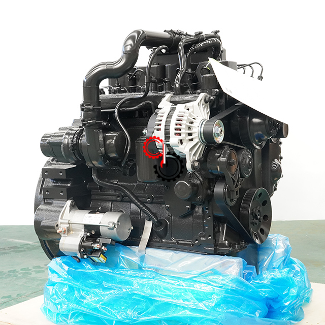 EPA 4BTA3.9-C130 Cummins 4BTA Двигатель Cummins 4BT Двигатель с топливным насосом P7100