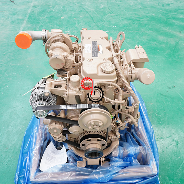 130 л.с., 457 фунтов-футов @ 1500 CM850 CPL8756 4,5 л Cummins двигатель QSB QSB4.5 для компактора CC424 CP274 SR10 