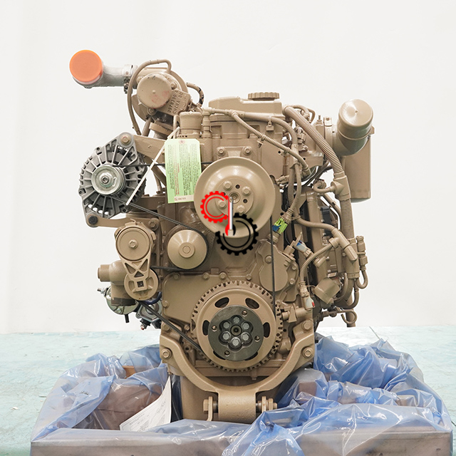 155HP@2000PRM 160HP 170HP 460LB-FT@1500 CM850 CPL3273 Cummins Двигатель QSB4.5 для CA250 CA252 CC624 CC524 КОМПАКТОР